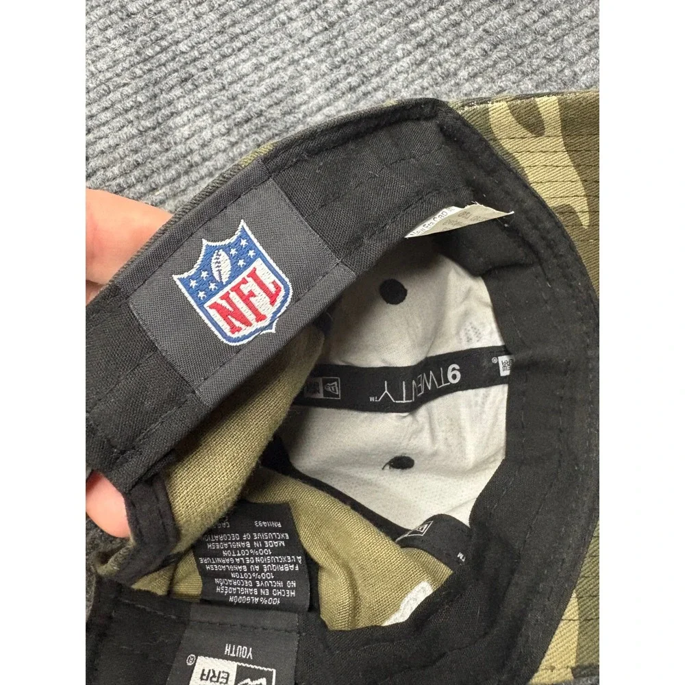 New Era Dallas Cowboys Youth Hat Camo 9TWENTY Adjustable NFL Camouflage Cap
